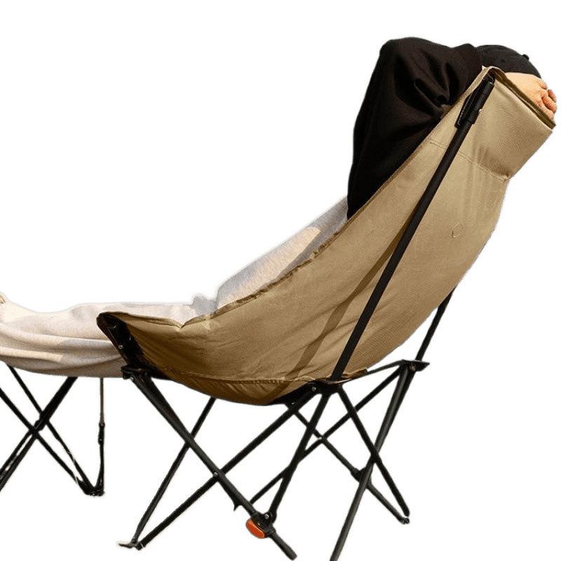 Регулируемое складное кресло-шезлонг для отдыха на открытом воздухе с трехпозиционной спинкой — идеально подходит для офиса, кемпинга или отдыха.