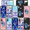 Phone Case for iPhone 17 16 15 Plus X XR 16E Huawei P30 P20 Lite Redmi Note 14 12 11 13 Pro Max OPPO A60 A80 A40 A18 A38 Blue Lilo Stitch Lovely Cover