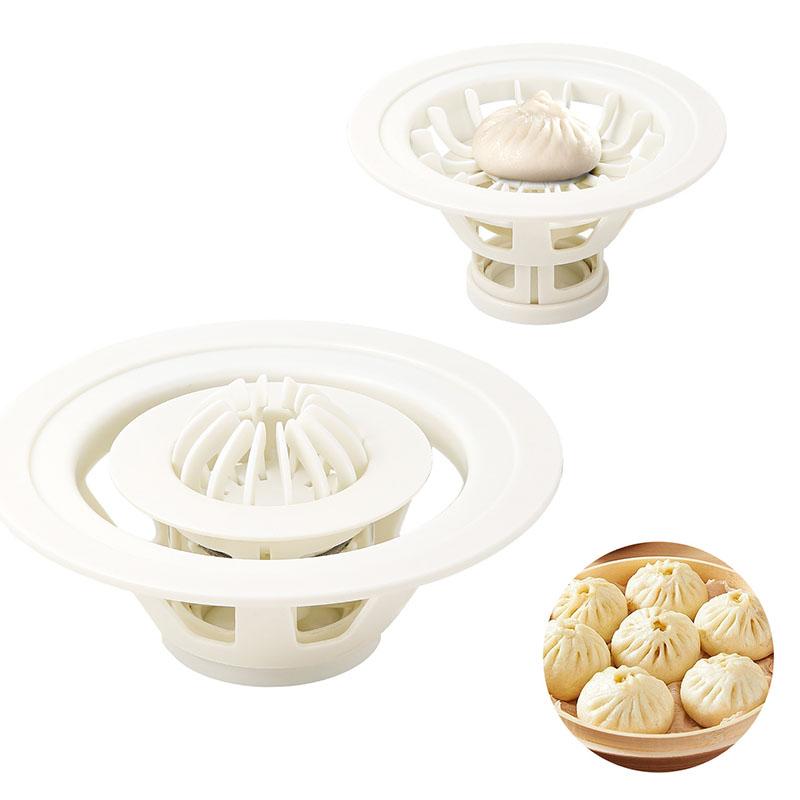 Chinese Baozi Mold DIY Pastry Pie Dumpling Making Mould Kitchen Gadgets Baking Pastry Tool Moon Cake Making Mould
