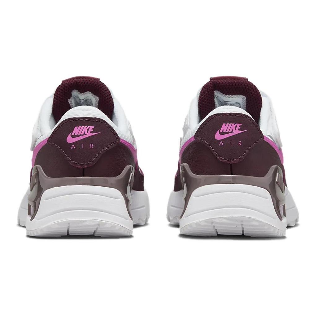 Nike Air Max SYSTM PS White Burgundy Crush Pink Kids Sneakers Violet-Ore Playful-Pink DQ0285-116