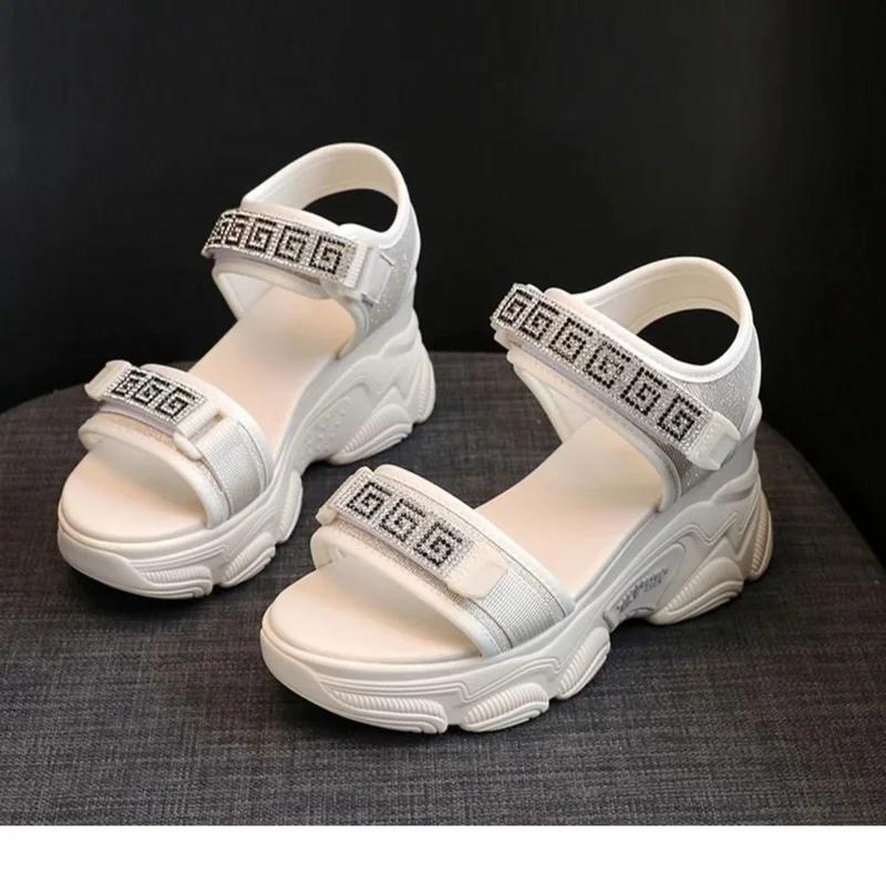 Summer 2025 Outdoor Footwear Platform Women's Shoes Sandals For Woman Beach Sandal Comfortable And Low Price Comfort Shoe F H