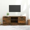 VidaXL TV Stand Smoked Oak 102x35x36.5 Cm Engineered Wood 817132