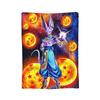 Милое флисовое одеяло-коллаж с кандзи из DBZ, креативное плед-покрывало для дома 200x150 см, покрывала,