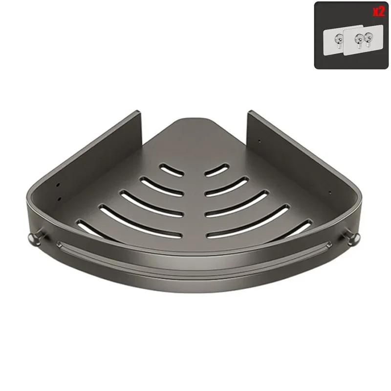 Трехслойная полка для ванной комнаты, полка для душа без гвоздей, пластиковая полка для шампуня, душевые принадлежности, хранение, аксессуары для ванной комнаты