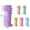 10PCS Cat Shape Erasers 2 in 1 Pencil Extender Cartoon Pen Top Protector  Students Gift