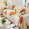Чехол для дивана с изображением зеленого клевера и шенилла, полотенце Ins Style Four Seasons, универсальный интегрированный чехол для дивана, полное покрывало, одеяло