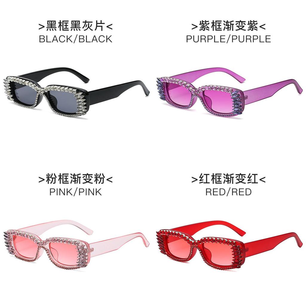 Fashion Square Pc Sunglasses With Uv400 Protection For Travel And Party