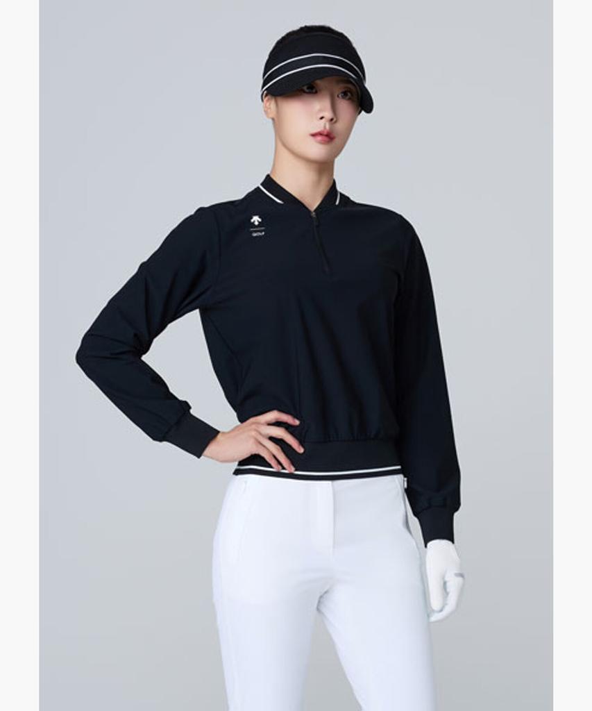 DESCENTE GOLF Women'S Tricot Half-Zip T-Shirt (Dq32Wfnl8C)