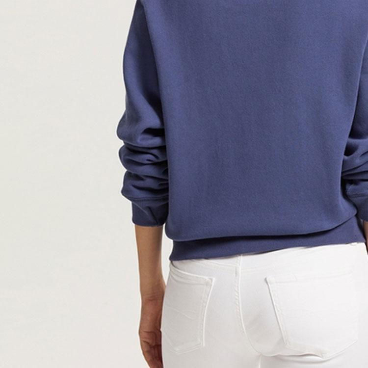 Polo Ralph Lauren Свитшот женский повседневный с круглым вырезом и цветочным принтом в виде букв, темно-синий, WMPOKNINFB20191-410