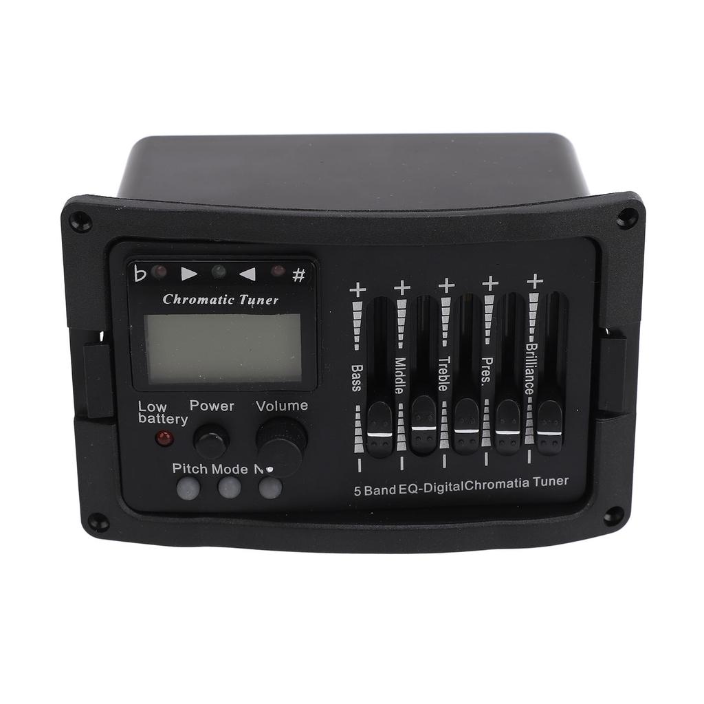  5 акустических гитарных предусилителей, эквалайзеров, 5-полосный профессиональный гитарный предусилитель, эквалайзер с настройкой