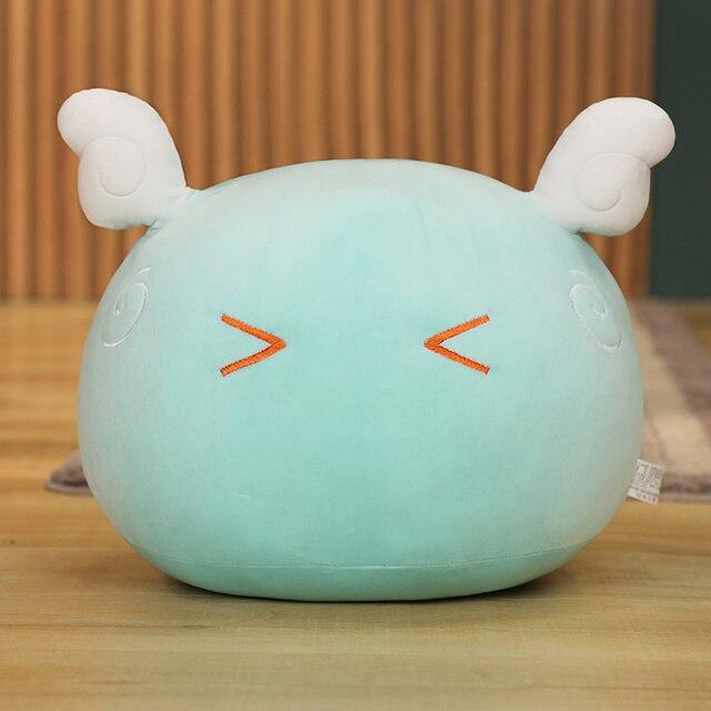 30 /40 /50cm New Kawaii Plush Genshin Impact Pillow Cute Slime Elemental Peluche Toys Stuffed Soft Game Dolls Cushion Kids Gifts