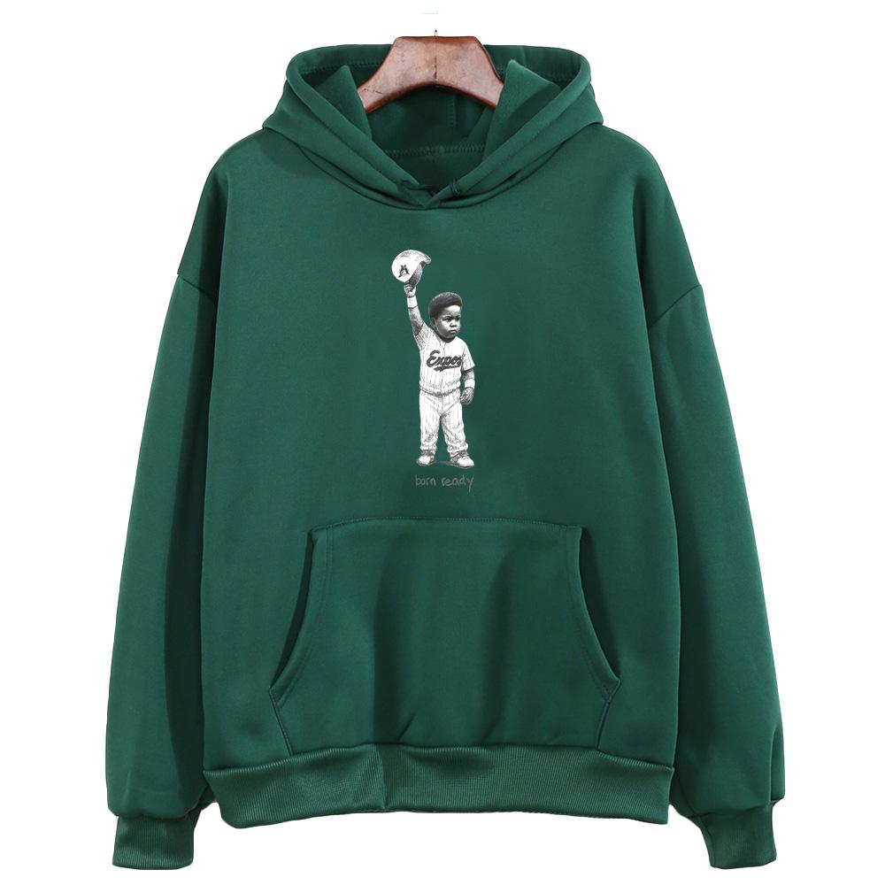 Графические худи Born Ready Vladdy Born Ready Легендарная спортивная одежда Осень Зима Худи с длинным рукавом Унисекс Мода Толстовки Y2K