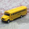 Игрушка Желтые игрушки для мальчиков 1/64 Инерционная модель автомобиля Имитация транспортного средства Игрушки с инерционным двигателем Модель школьного автобуса