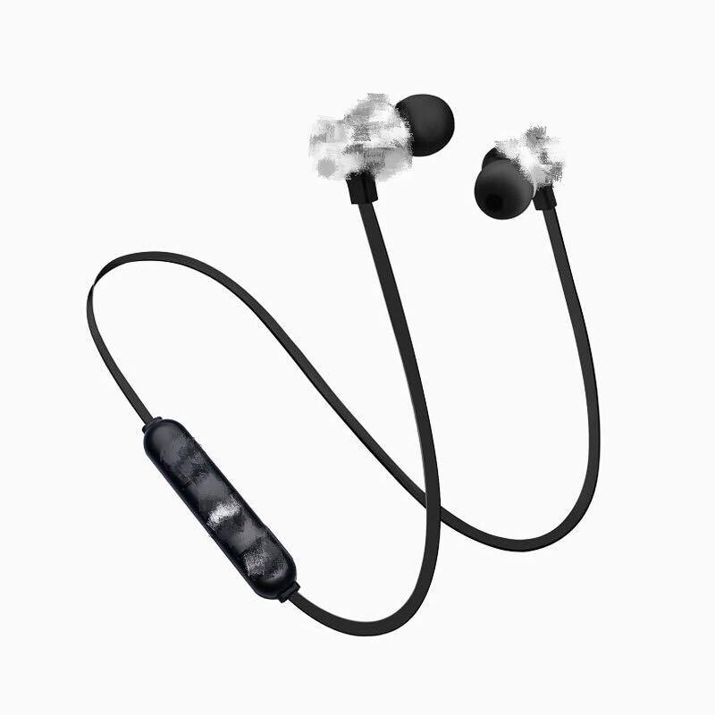 Магнитные спортивные Bluetooth-наушники с шейным ободком XT11