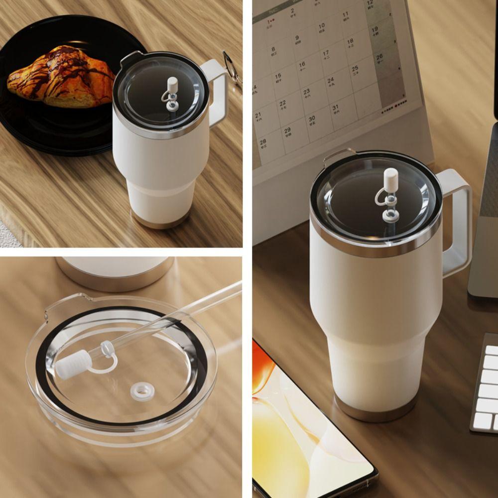 Splash Proof Silicone Straw Tips Cover Reusable Dust Proof Plugs Protector Bow Straw Cover Cap Durable for Yeti/ Cup 40oz/ 30oz