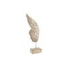 Decorative Figure DKD Home Decor Aged Finish White Angel Wings Magnesium (26x11x65cm)
