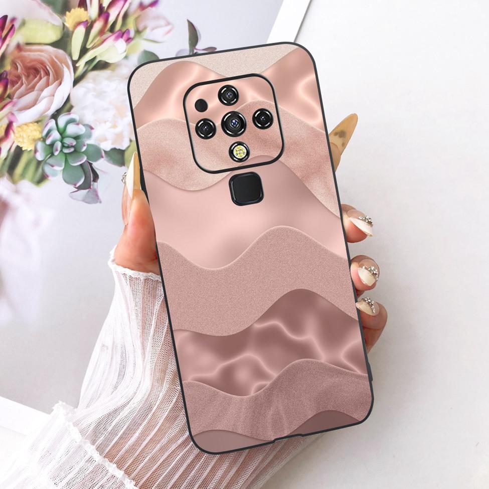 For Tecno Camon 16 CE7 CE7j CE9h Case For Tecno Camon 16 Pro Cover Cute Cat Fashion Butterfly Painted Casing