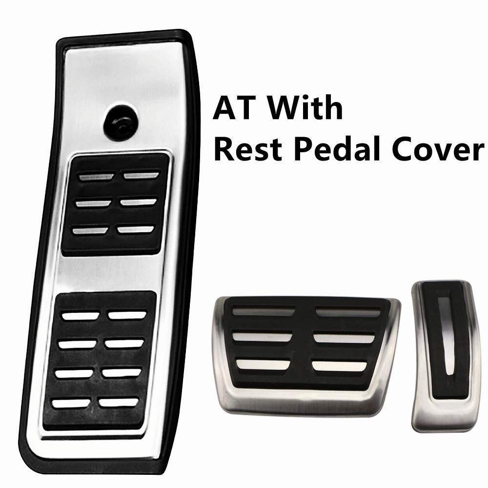 Авто чехол на педаль для A4 B9 A5 F5 2016-2019 седан Avant Sport автоматический высококачественный топливный тормоз из нержавеющей стали