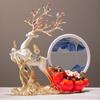Moving Sand Art Picture Decor Painting Decoration Relaxing Gift Hourglass Dynamic