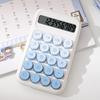 Retro Mechanical Calculator 10-Digit LED Display Calculator with Tilt Screen Tactile Keyboard Student Calculator for Office School