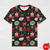 New Fashion Happy Christmas 3D Printing Kids Short Sleeve T Shirts Funny Xmas Boy Girls T-Shirts Y2k Child Clothing