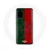 Чехол - MANIACASE - Samsung Galaxy S11 Plus - Мягкий - Логотип Португалии - Зеленый и красный