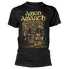 Подарок Amon Amarth для фанатов Классическая унисекс футболка с коротким рукавом S-5XL Унисекс футболка