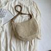Yogodlns Fashion Summer Straw Crossbody Bag Women Beach Holiday Shopping Woven Shoulder Handbag Messenger Purses Bags