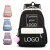 New School LOGO Customized Backpacks Boys Girls School High Quality School Bags Custom LOGO Backpacks