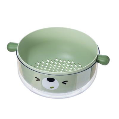 Двухслойная сливная корзина Эргономичная ручка Съемная конструкция для хранения фруктов и овощей Универсальная сливная корзина