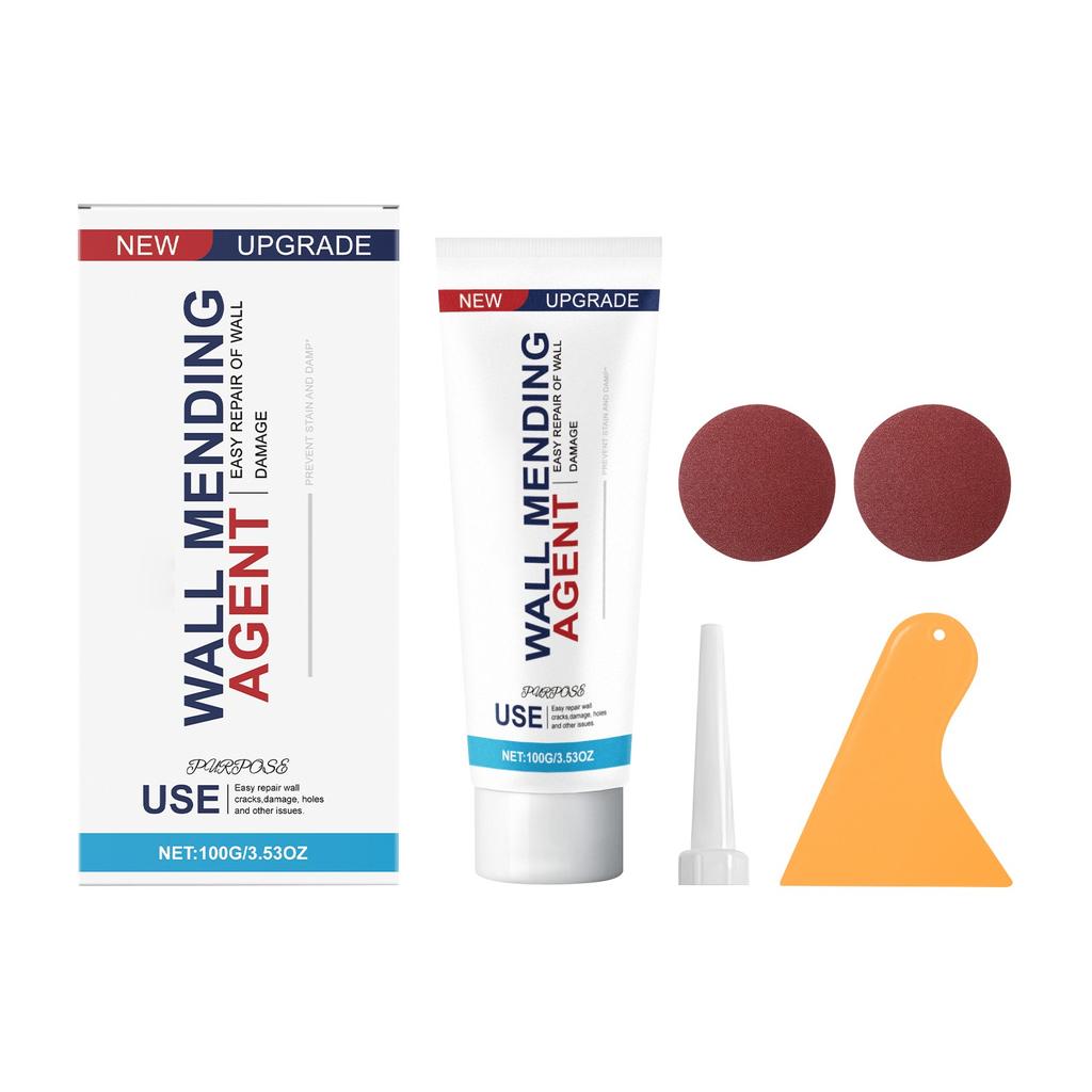 Комплект для гипсокартона, Штукатурка для стен и скребок, Клей для заполнения отверстий на поверхности стен для быстрого покрытия пятен и трещин