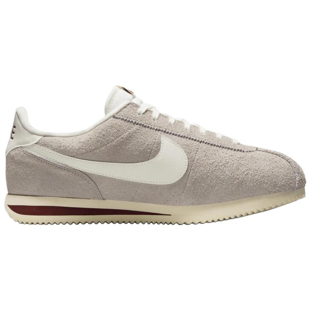Nike Cortez Se Замшевые Колледж Грей Темно-красный Кокосовое Молоко Парус Кроссовки HF3142-001