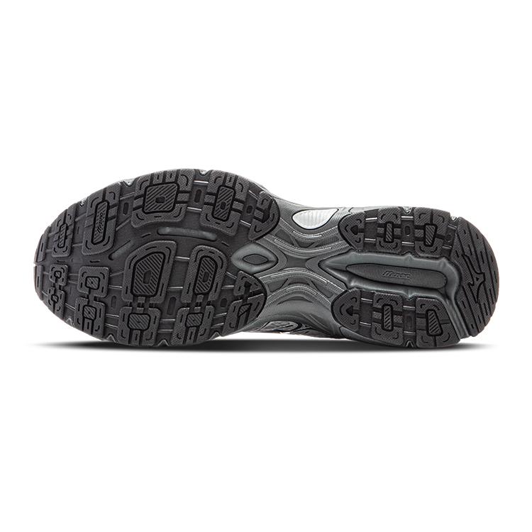 Mizuno LG 2000 Нескользящие Дышащие Низкие Повседневные Кроссовки Унисекс Серебристо-Серый Mizuno D1GH230211