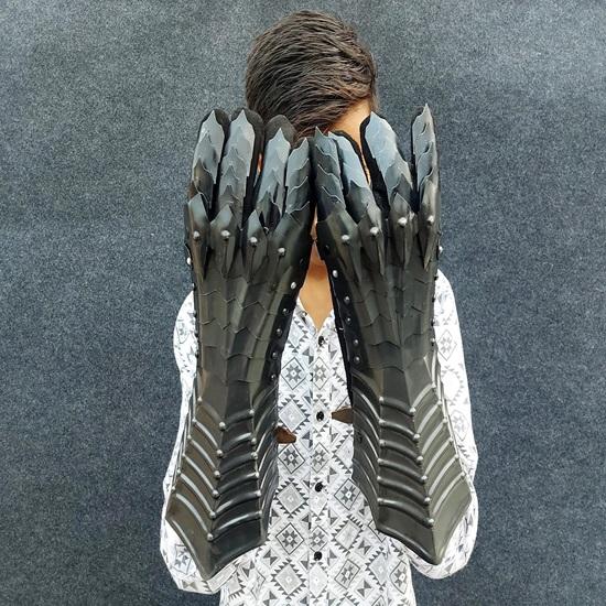 Средневековый комплект перчаток Nazgul Gauntlet Gloves Set, комплект перчаток для костюмированной вечеринки Best For Cosplay