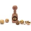 Manual Mushroom Nutcracker Spiral Design Nut Opener Crafts Walnuts Cracker  Cookies