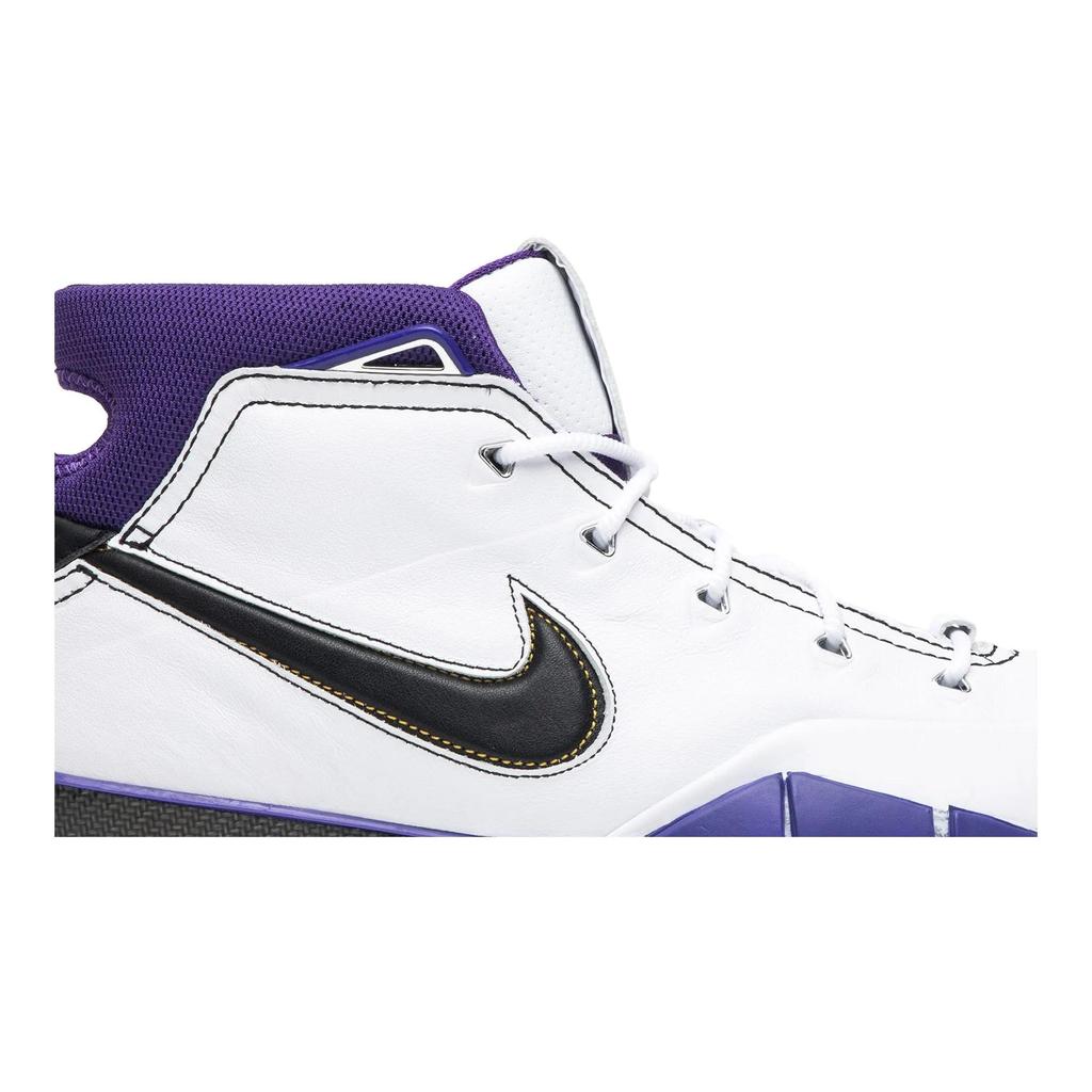 Nike Zoom Kobe 1 Protro '81 Points' 2019 (Unisex) White / Black / Court Purple Basketball Shoes AQ2728 105