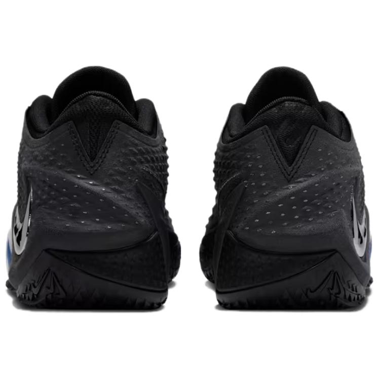 Nike Баскетбольные кроссовки Ja Morant 4-го поколения Унисекс Низкие Черный/Золотой Серебристый/Кобальтово-синий IM4136-001