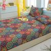 Simple 3-Piece Modern Bohemia Pattern Matte Three Piece Fitted Sheet Set, Bedroom Printed Bed Cover Set, Bedding