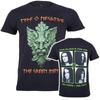 Футболка O Negative Официальная Зеленая Мужская Черная Новая S M L XL XXL