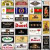 Belgian Beer Metal Sign 6x12 Inch Duvel Corona Jupiler Zot Plate For Wall Home Restaurant Craft Decor 30X15CM DC-1636A