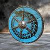60.96 Cm Wooden Battleworn Viking Shield Warrior Shield Ancient War Round Shield Best Gift Decorative