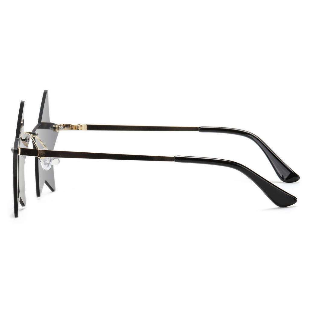 Для Женщин и Мужчин Очки Пентаграмма Вечеринка Безободковые Солнцезащитные очки Солнцезащитные очки Форма Звезды