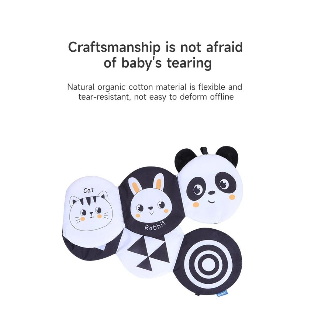 Детская мягкая тканевая книга Сенсорная тканевая книга Игрушки Игрушки для раннего развития Игрушки Монтессори Игрушки для коляски Игрушка для детской кроватки Детская книга Подарки для новорожденных