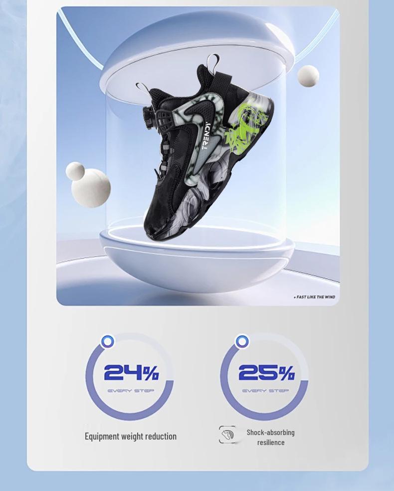 Детские баскетбольные кроссовки Kobe: Новый стиль Осень/Зима 2025 для мальчиков начальной школы