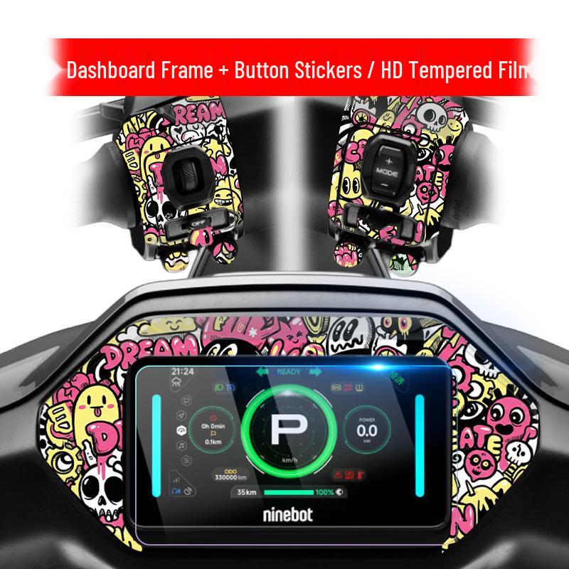 Dashboard & Display Protection for Ninebot M395CMax - 25 Model Compatible