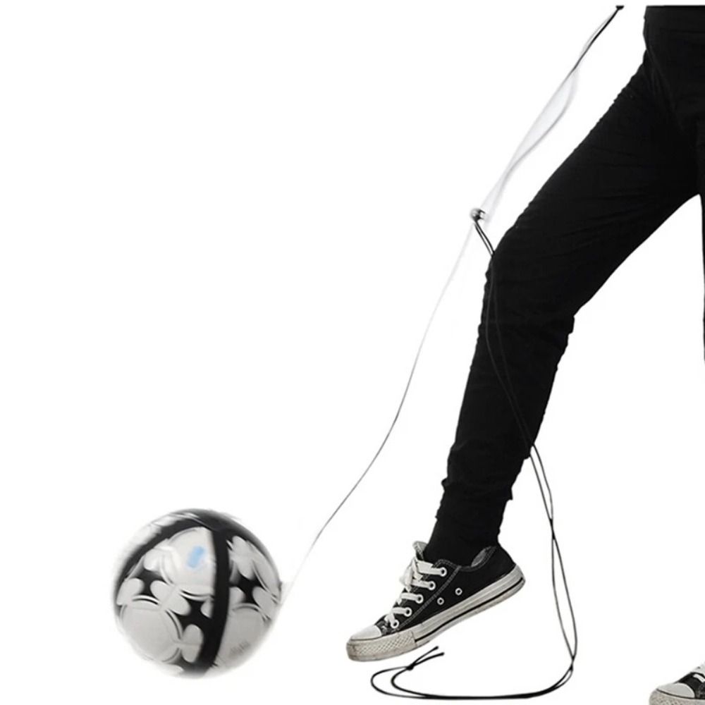 Adjustable Soccer Ball Juggle Bags Elastic Belt Soccer Trainer Belt Football Kick Trainer Practice