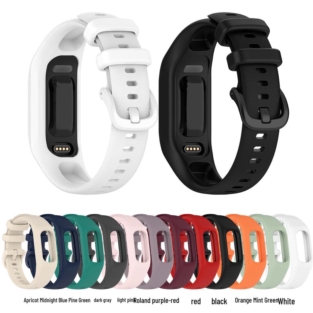 Garmin Vivosmart 5 Silicone Replacement Strap - Integrated Bracelet