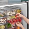 Kitchen Refrigerator Storage Box Fruit Vegatable Meat Fish Food Drawer Organizer Fresh-keeping Stackable Bin Stackable Container