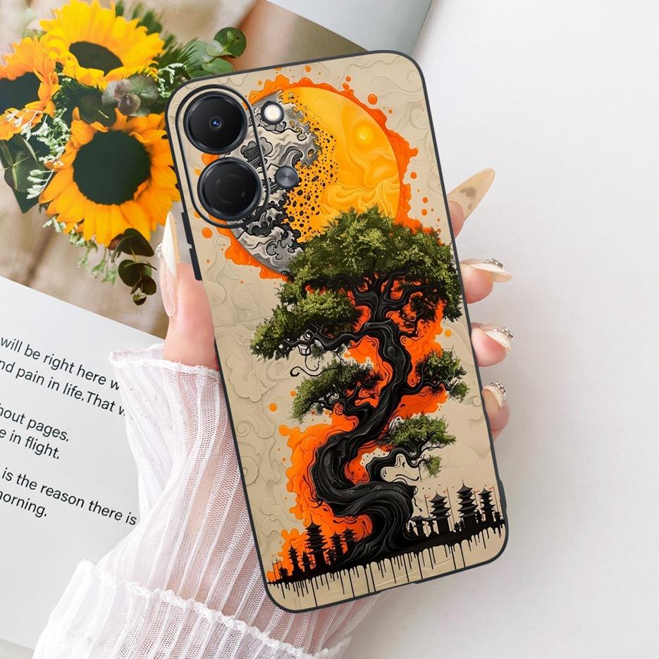 For Tecno Spark Go 3 Case KN3 Luxury Butterfly Painted Cover Soft TPU Phone Case For Tecno Spark Go 3 SparkGo3 Back Cover Fundas