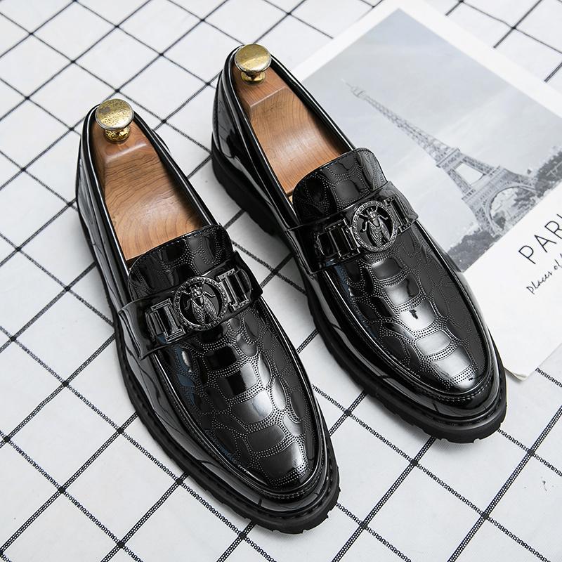 Новые мужские модельные кожаные туфли больших размеров, роскошные модные свадебные туфли с крокодиловым узором, оксфорды в итальянском стиле